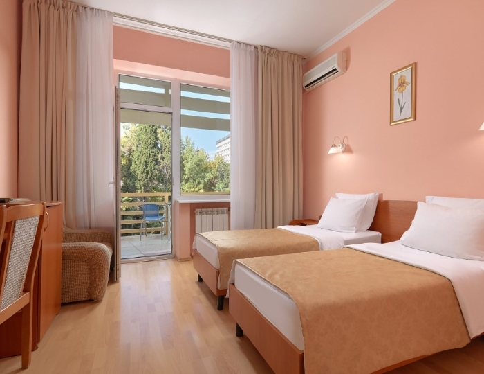 2-местное станд., корп. 1 (2 эт., восток) - Санаторий «им. М.В. Фрунзе» Сочи