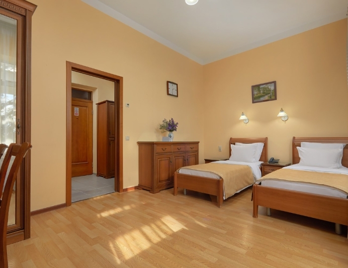 2-местное 1-комн., корп. 1 (1 эт.) - Санаторий «им. М.В. Фрунзе» Сочи