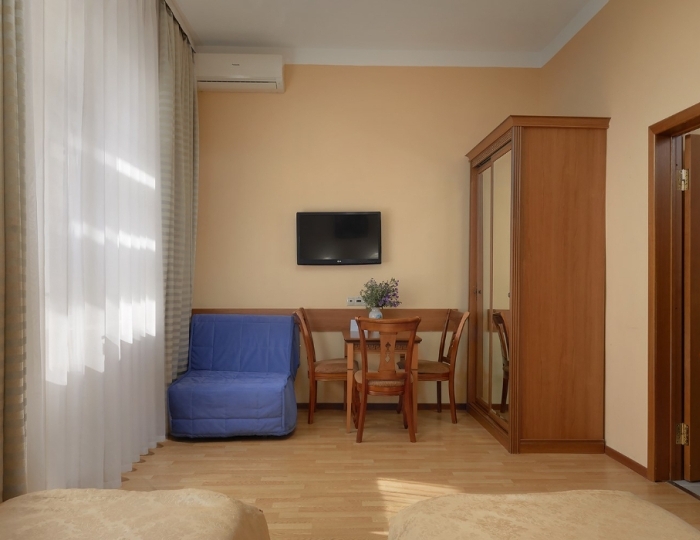 2-местное 1-комн., корп. 1 (1 эт.) - Санаторий «им. М.В. Фрунзе» Сочи